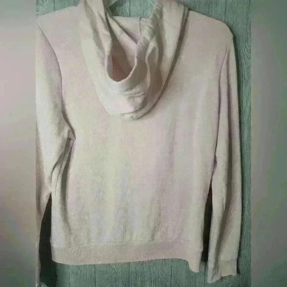 Victoria Secret Pink blush colored zipper hoodie size Large. - Picture 7 of 7
